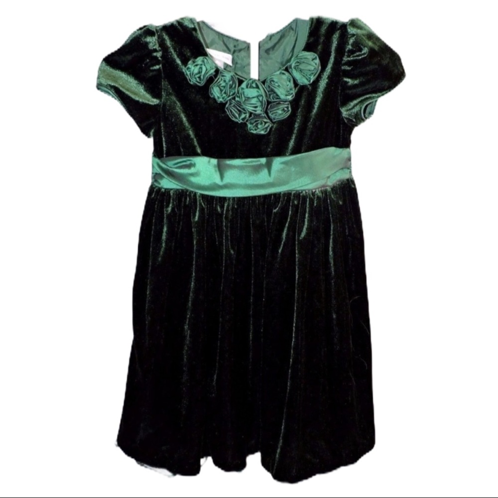 Bonnie Jean Green Dress